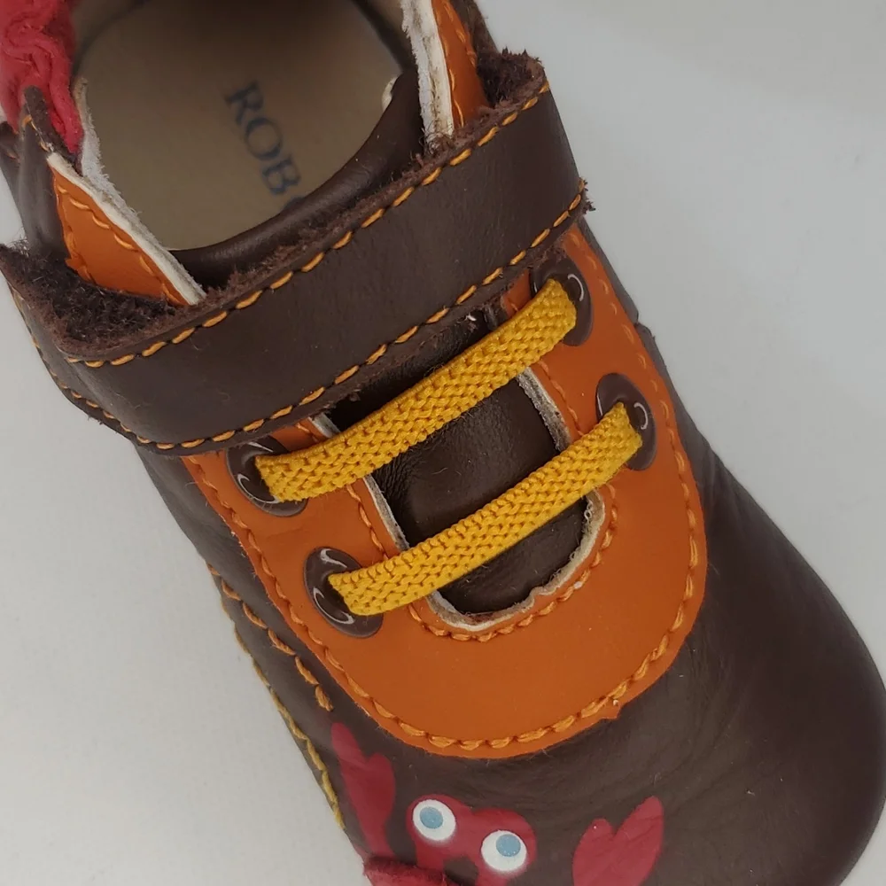 Robeez mini shoez ms crab US 3 6-9 mos